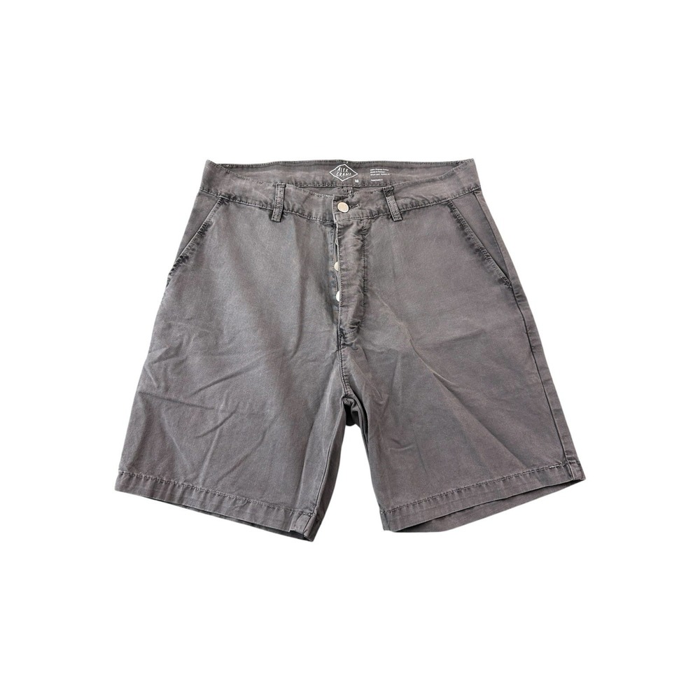 Alex Crane VTG Wash Gray Button Fly Mens Organic Cotton Chino Size 32 NWOT